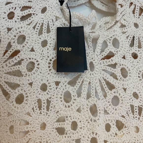 Maje ROZIM Crochet Maxi Dress - Picture 9 of 10